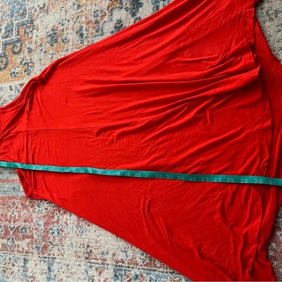 Old Navy poppy red high neck tank swingy 90s sundress - Picture 8 of 8